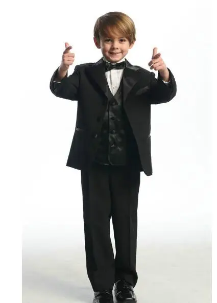 2016 Детский костюм для мальчиков набор смокингов блейзер на свадьбу | Детская