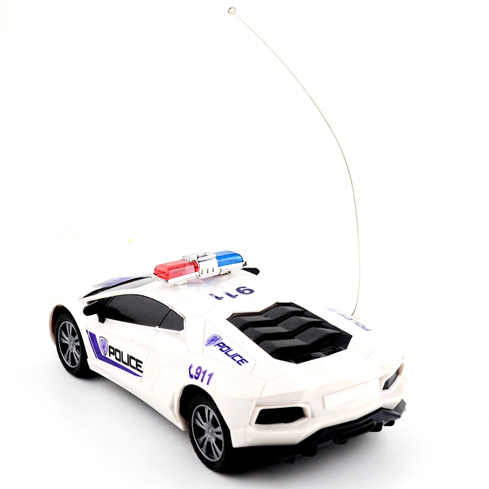 1:24 Электрический Полицейский RC автомобили вспышки машины на пульте