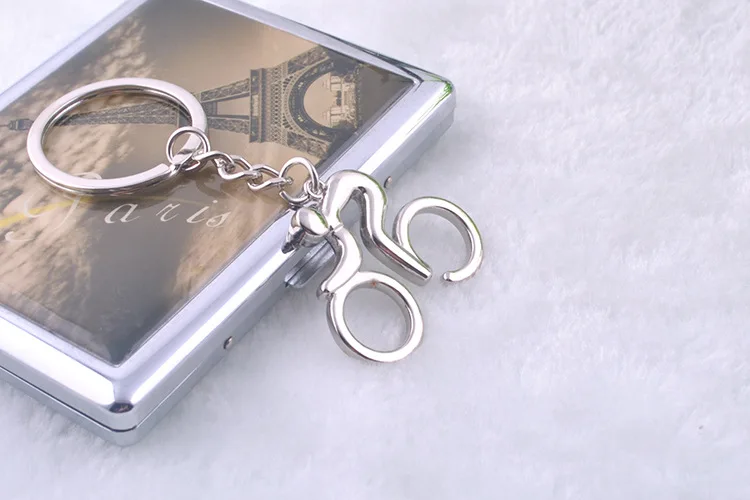 Брелок фигурка для спортивного мужчины дорожный велосипед украшение сувениры