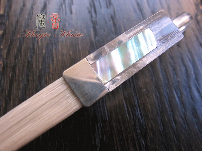 Бесплатная доставка! Бант для скрипки PERNAMBUCO с хрустальными лягушками размер 4/4