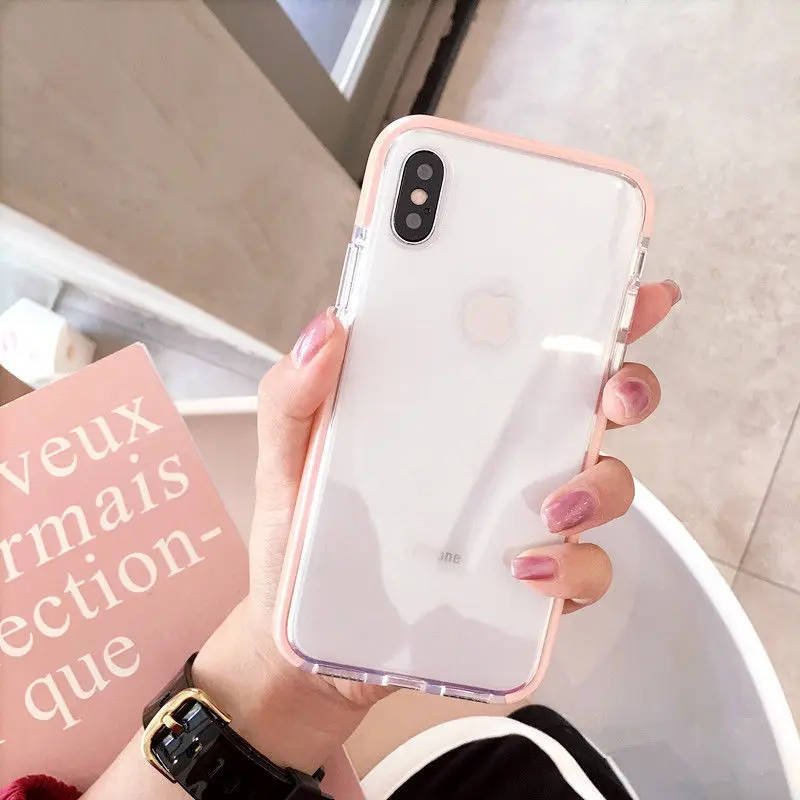 Luxury Case For iPhone XS Max XR X 10 Ultra Thin Slim Soft TPU Silicone Cover 6 6s 7 8 Plus Coque Fundas Capa |