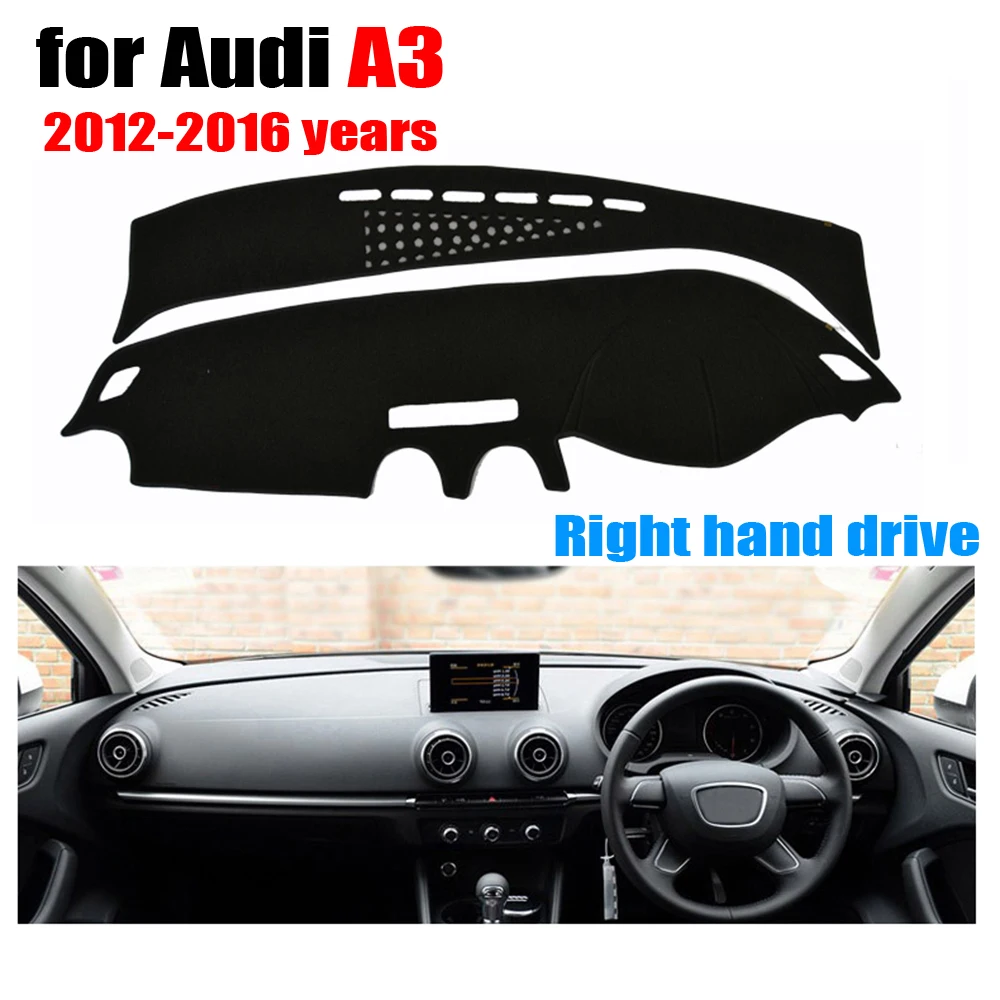 Накладка на приборную панель автомобиля коврик для Audi новый A3 2012 2016 лет правый