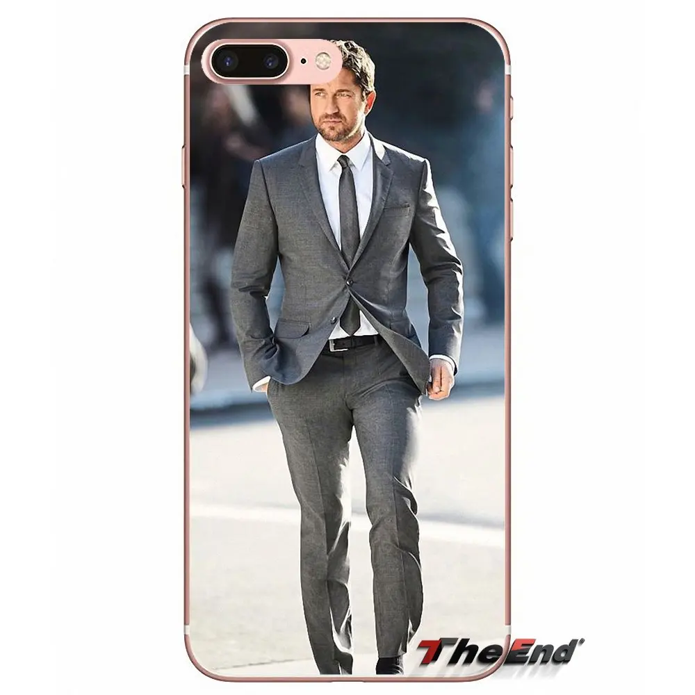 Силиконовый чехол для Sony Xperia Z Z1 Z2 Z3 Z5 compact M2 M4 M5 E3 T3 XA Aqua LG G4 G5 G3 G2 Mini Scottish actor Gerard Butler |