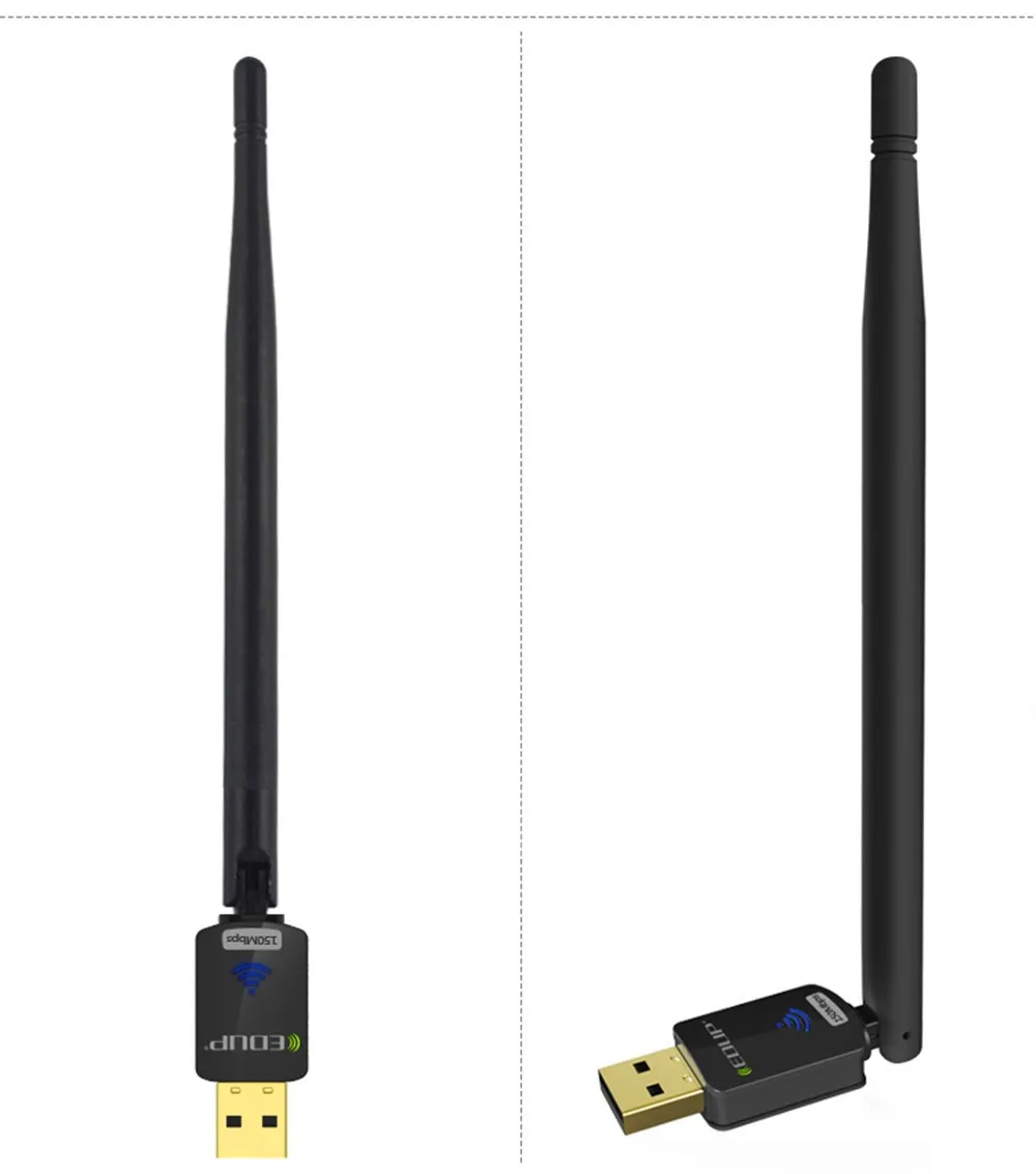 EDUP беспроводной wifi адаптер с 6dBi антенной 2,4G 802.11n/g/b мини USB wifi карта для windows Vista 7 8 Linux MAC OS