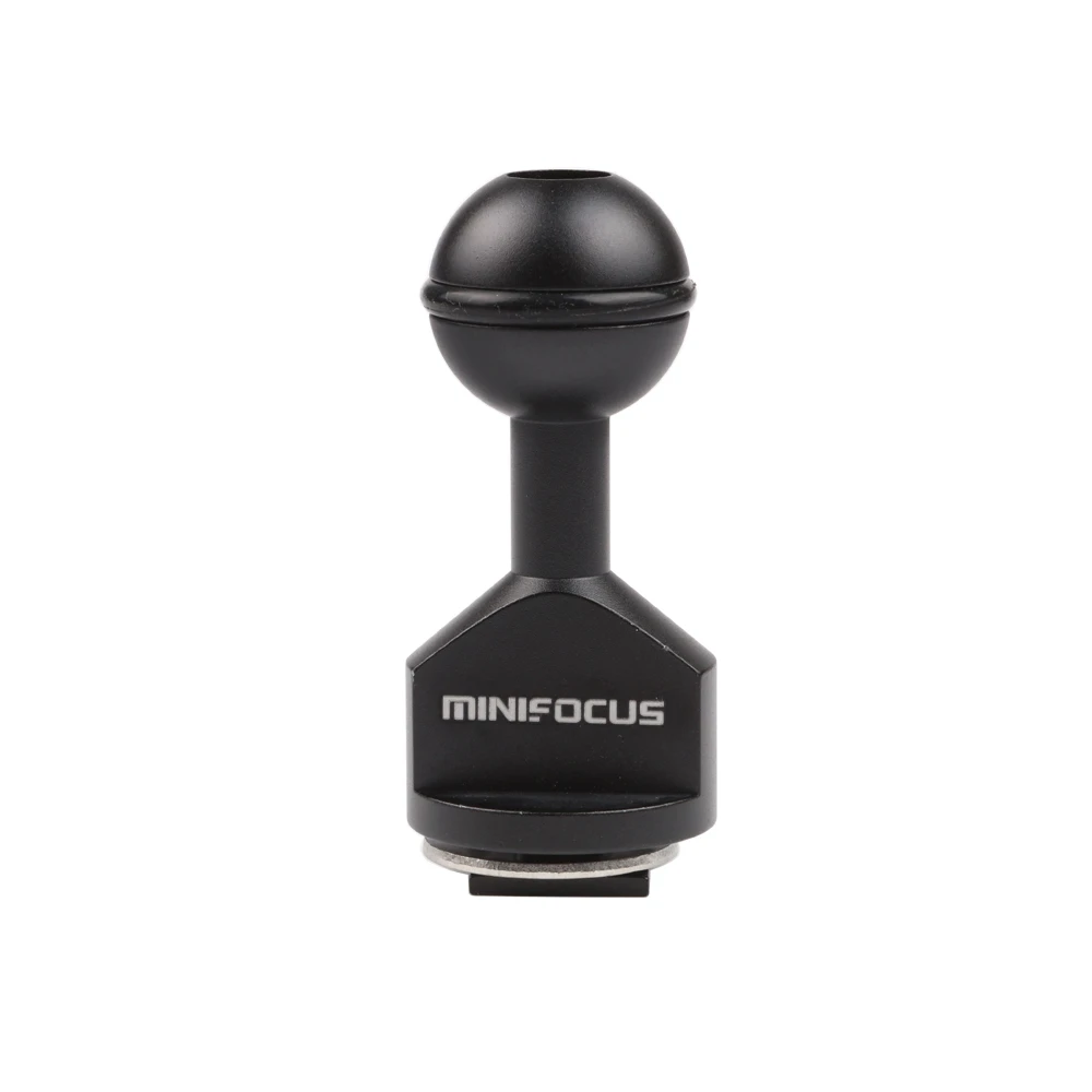 Кронштейн для горячего башмака MINIFOCUS с поворотной шаровой головкой на 360 градусов