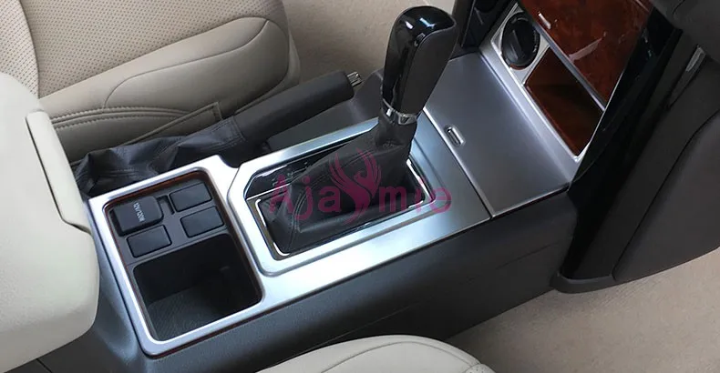 Для Toyota Land Cruiser 150 Prado LC150 FJ150 2010- держатель ручки рулевое колесо крышка передач хромированные аксессуары для стайлинга автомобилей