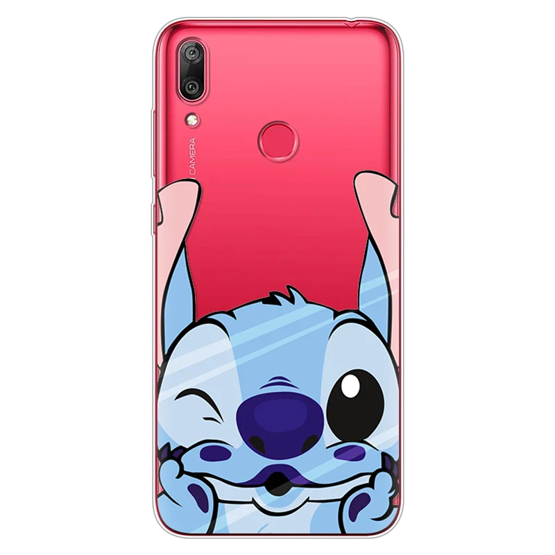 sinvbi Милая мультяшная пара для huawei Y7, Силиконовый ТПУ чехол, мягкий чехол для телефона, чехол для huawei Y7 Y 7 Y7Pro Y7 Pro чехол - Color: sinvbi