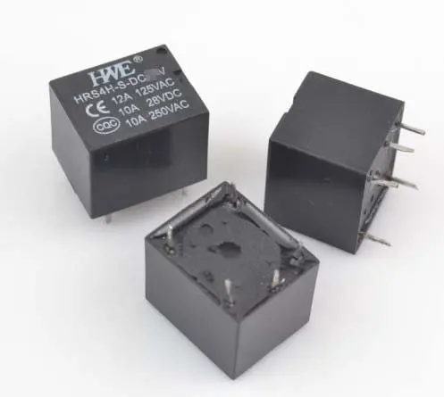 Реле JQC 3F(T73) DC9V/12V/24V JQX 14FF3 реле мощности 5PIN pcb|miniature power relay|power relayhwe relay |