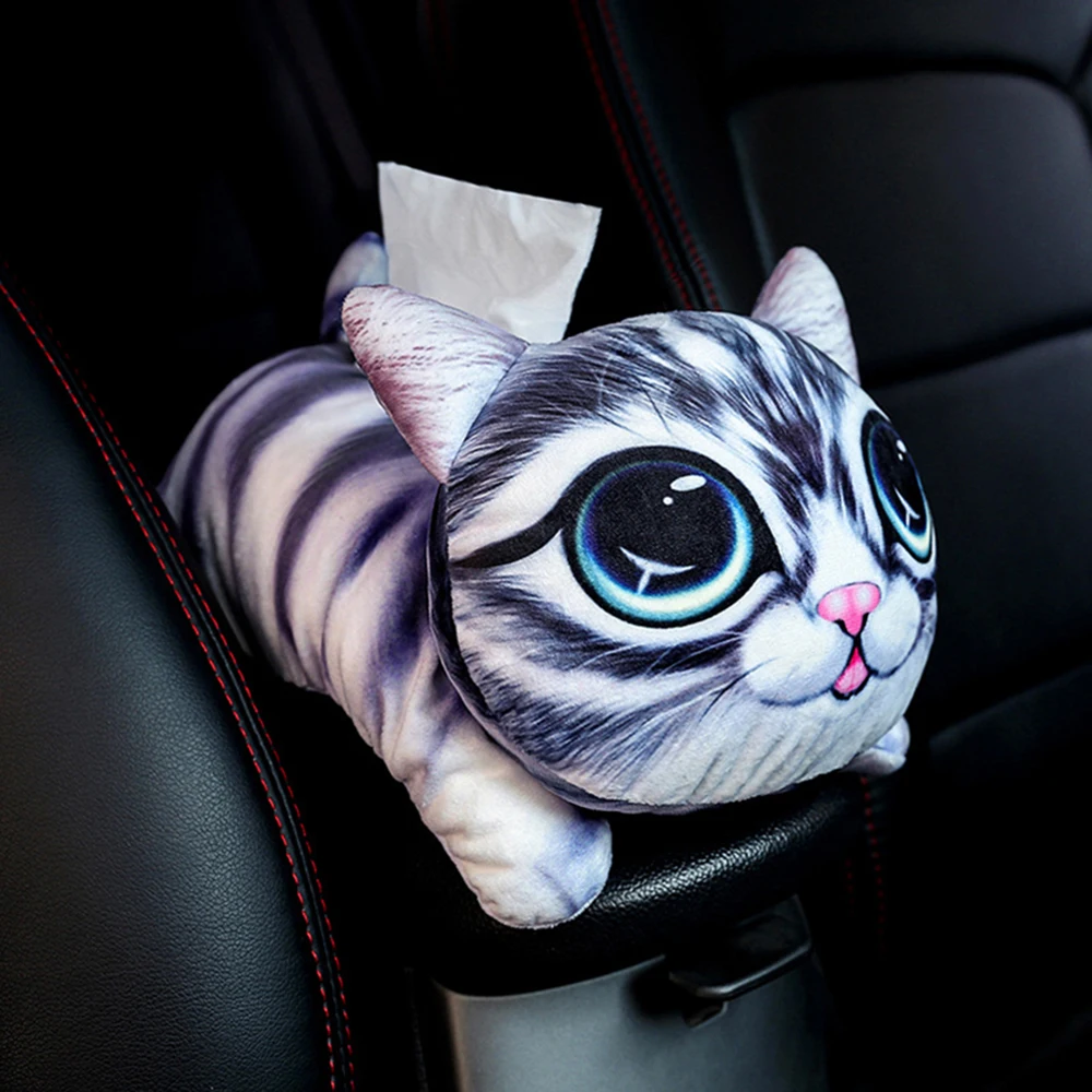 Коробка для салфеток в мультяшном стиле 3D милая коробка хранения бумажных