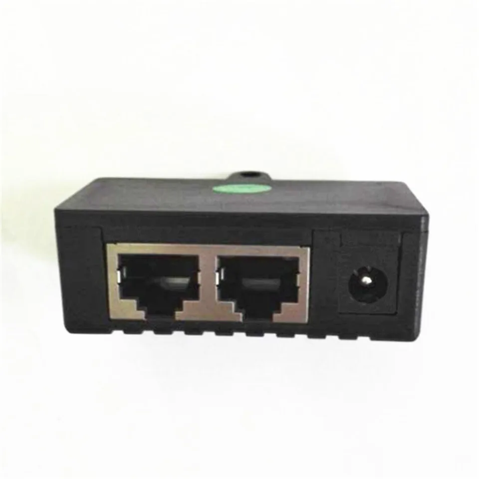 Горячая черный 10 шт./партия POE инжектор мощность над Ethernet адаптер для ip-камеры, ip-телефона, CCTV AP