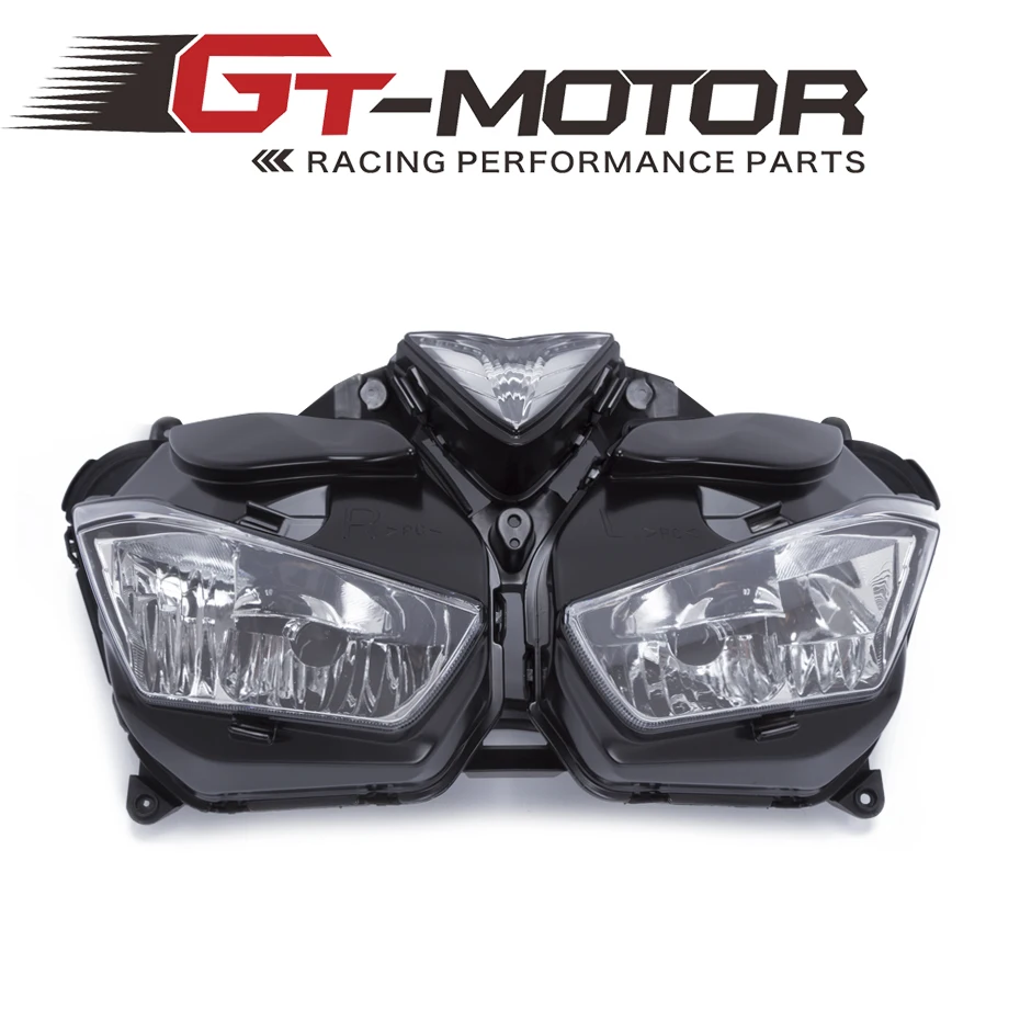 GT мотор-Горячая Распродажа мотоциклетная фара HID светодиодная для Yamaha R25 R3 2014-2016