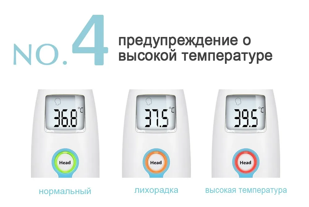 ELERA TH560 термометр младенца лоб ухо ребенка взрослых лихорадка тревоги измерения ЖК-экран бесконтактный инфракрасный цифровой Termometro