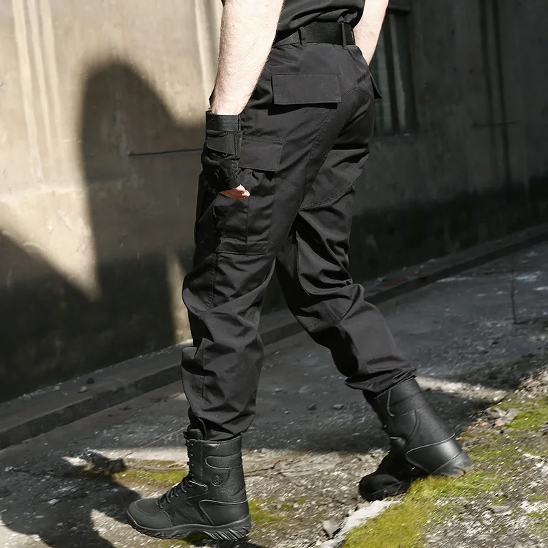 CQB черный брюк Для мужчин тактические брюки тренировок на открытом воздухе