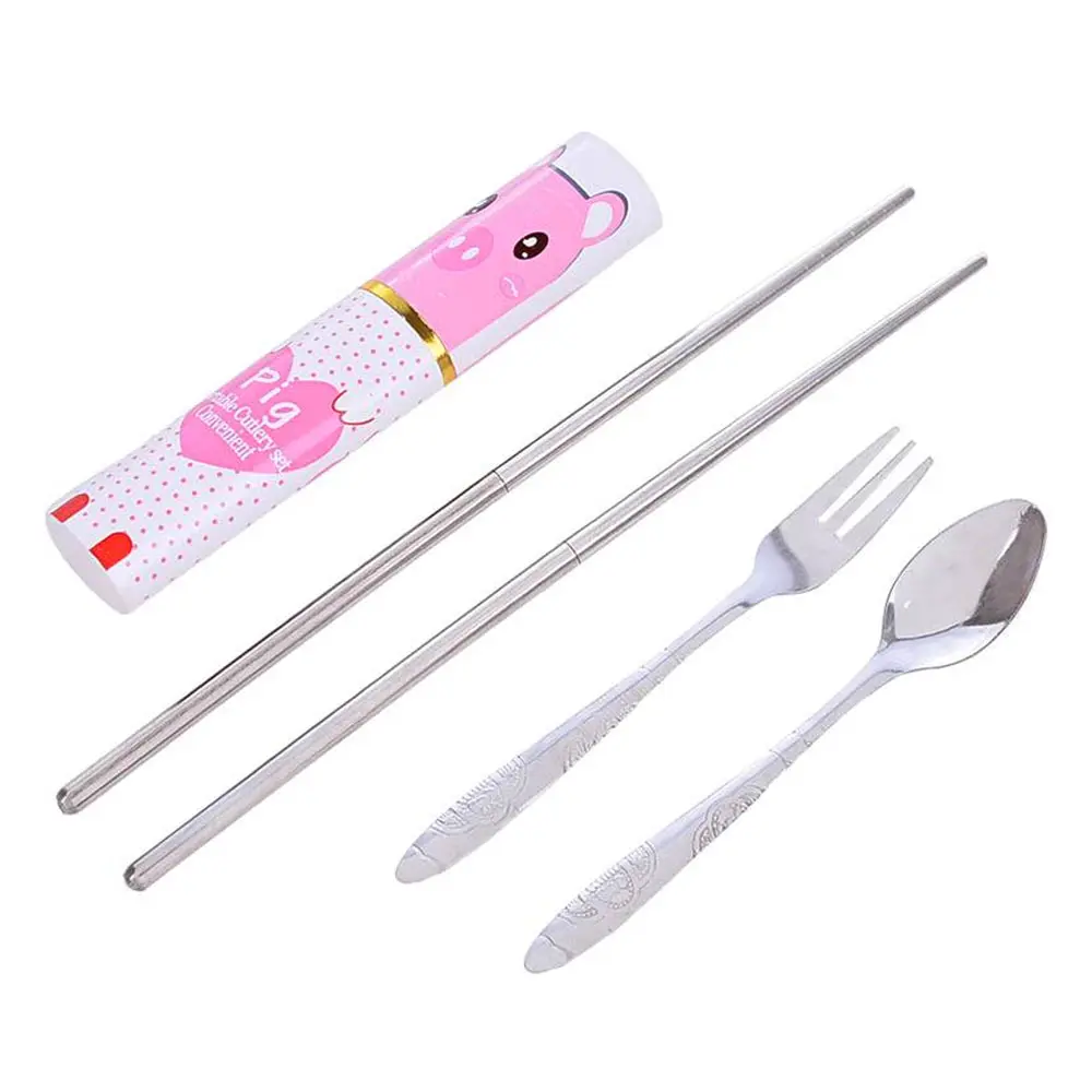 Набор посуды столовые приборы набор прекрасный нержавеющая сталь 3 шт.