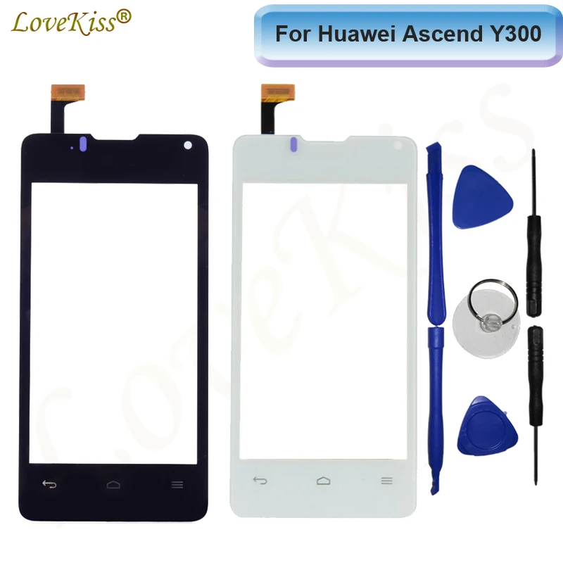 Передняя панель Lovekiss для Huawei Ascend Y300 U8833 T8833 сенсорный экран датчик дигитайзер ЖК