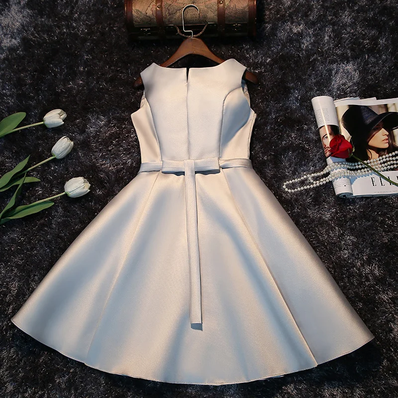 Платье женское атласное без рукавов короткое пикантное вечервечерние