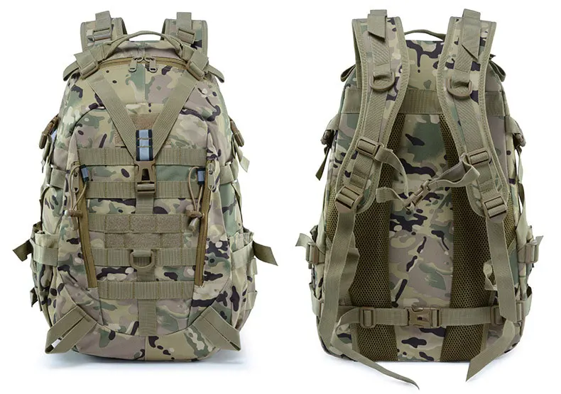 Военный Рюкзак Molle, Мужская армейская тактическая сумка, походный рюкзак для альпинизма, походный камуфляжный рюкзак для путешествий, Mochila Milita