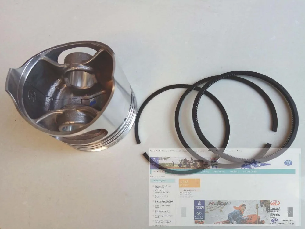 Запчасти Wuxi KAMA KM12DL500F набор поршней с кольцами поршня номер детали:|set of|piston ring partset