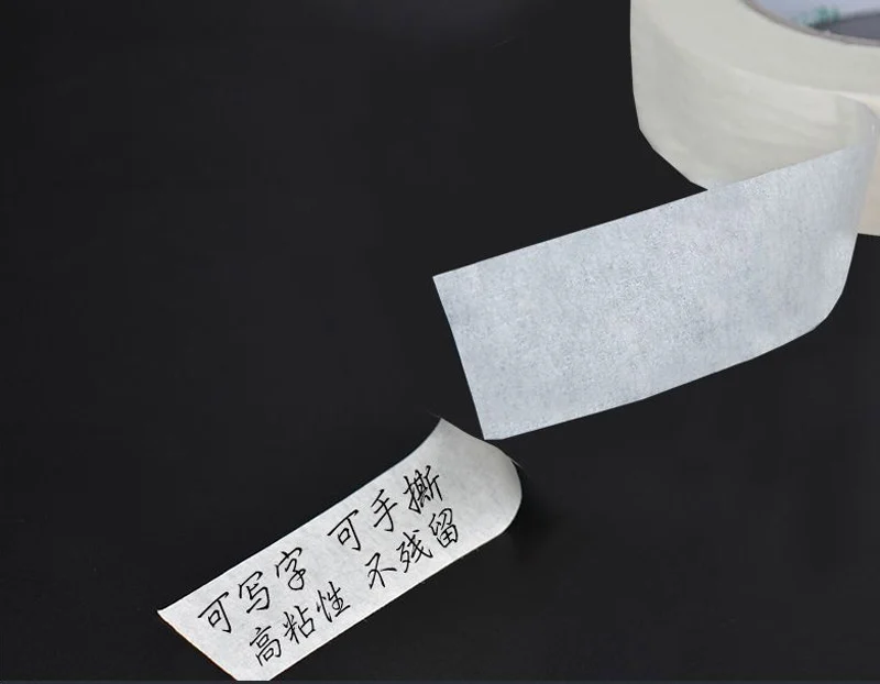 Белая высокотемпературная односторонняя клейкая лента, Офисная автомобильная краска для тела