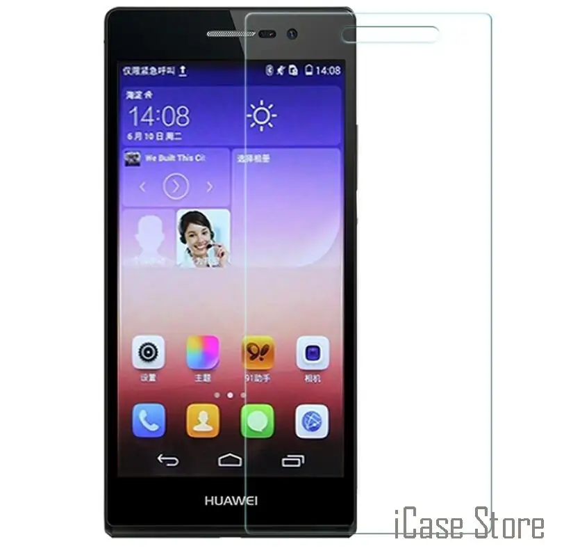 Одежда высшего качества 0 3 мм для экрана из закаленного стекла Стекло Huawei Ascend P6 G6