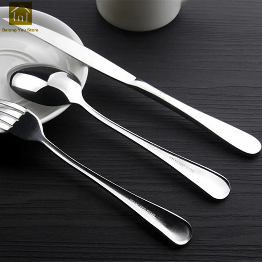 Комплект из 3 предметов Ресторан Нержавеющая сталь приборы посуда Роскошные