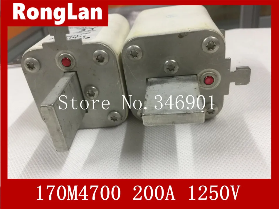 [SA]The United States Bussmann 170M4700 200A 1250V fuse original authentic (original package 3pcs)--3pcs/lot | Обустройство дома