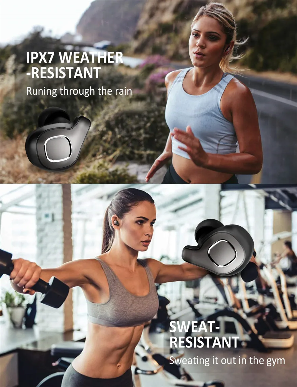 CUFOK TWS Bluetooth 5 0 наушники беспроводные бас стерео гарнитура с микрофоном для Apple iPhone