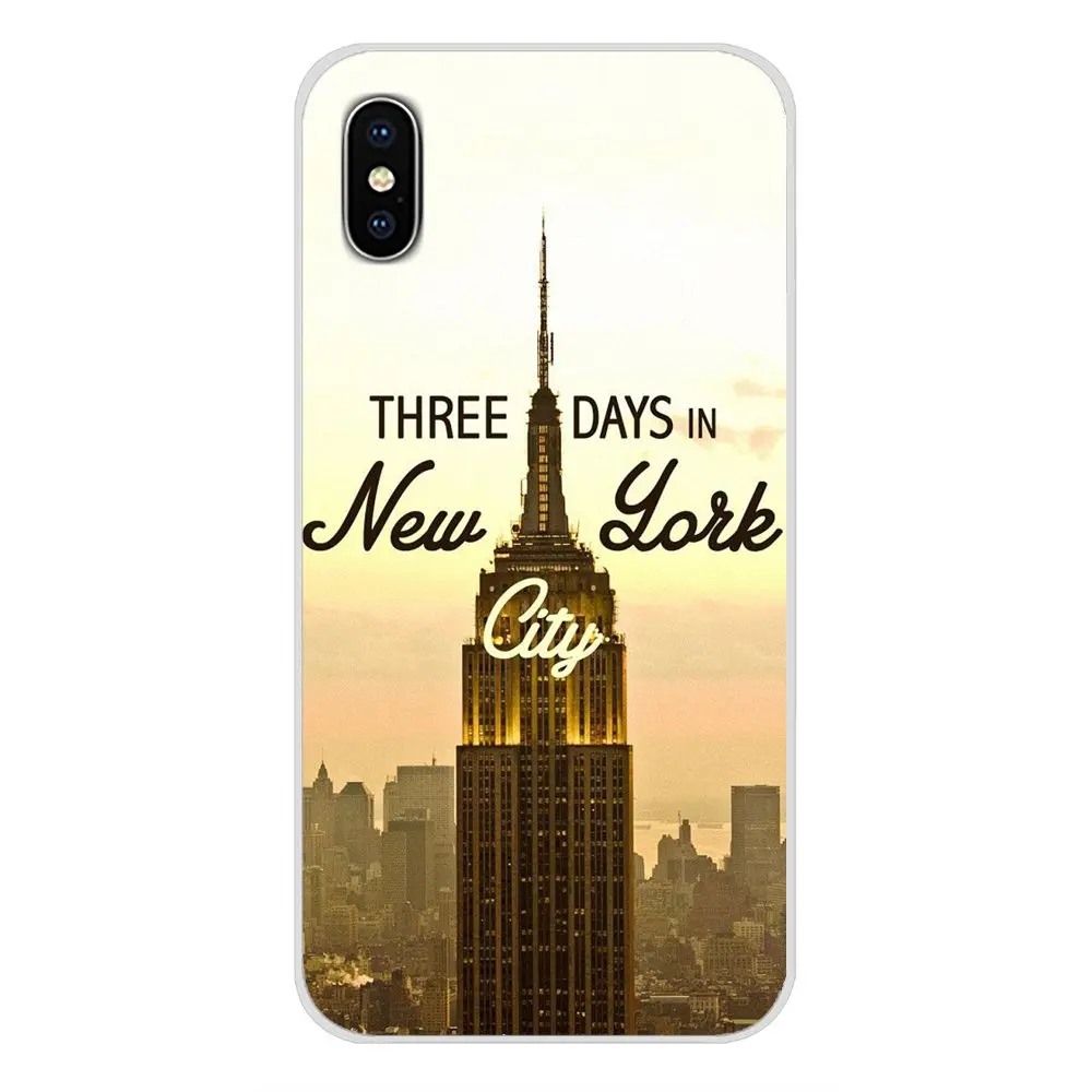 Чехлы для Apple iPhone X XR XS MAX 4 4S 5 5S 5C SE 6 6S 7 8 Plus ipod touch Нью-Йорк | Мобильные телефоны и