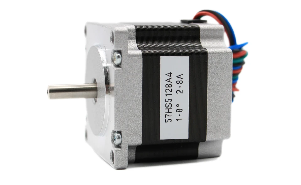 NEMA23 шаговый двигатель 57X51 мм 2.8A 1.1N.m шаговый двигатель 157Oz-in Nema 23 ЧПУ для гравировального фрезерного станка 3D принтер