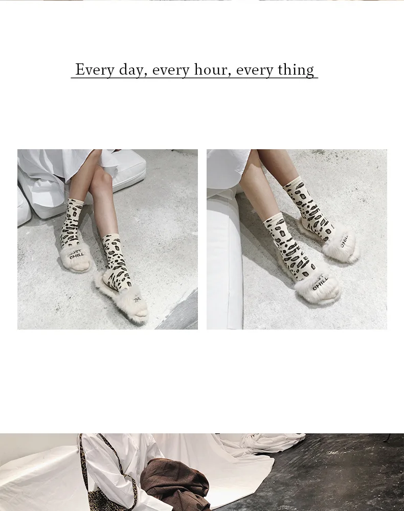 SP& CITY, модные, леопардовые, с рисунком, Харадзюку, короткие носки, женские, хипстерские, крутые, по щиколотку, женские, хлопковые, современные, забавные, повседневные носки