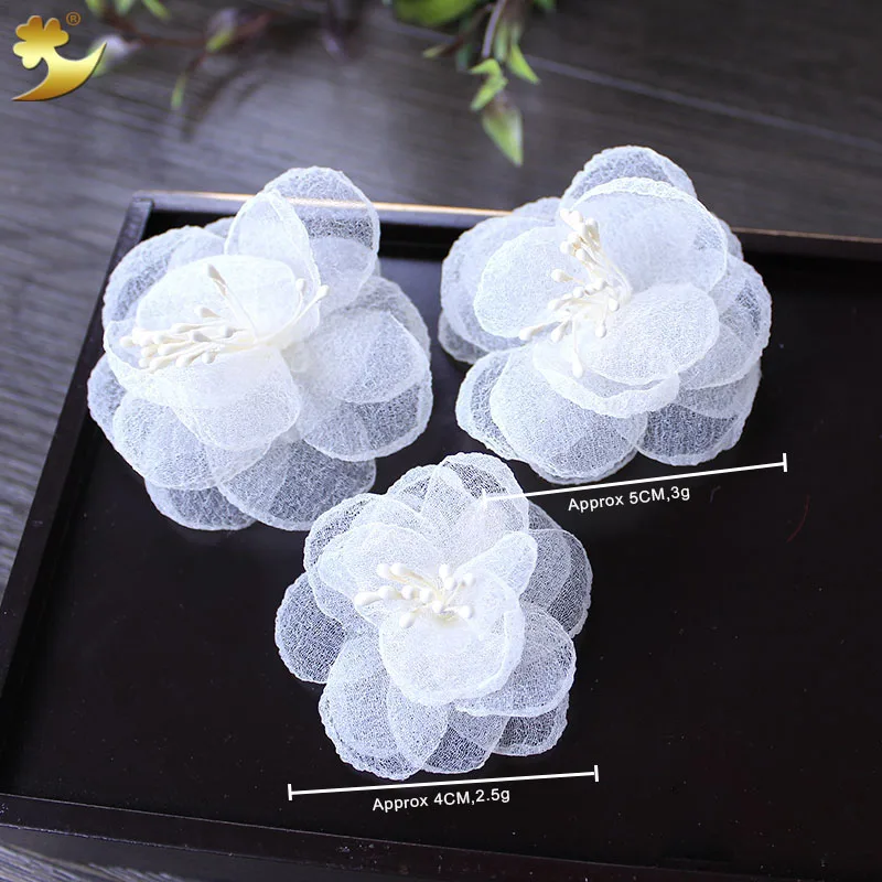 Маленькие заколки для волос с цветками для женщин, свадебные аксессуары, украшения, баретки-заколки для волос в виде простых цветочных украшений, выполненных вручную.