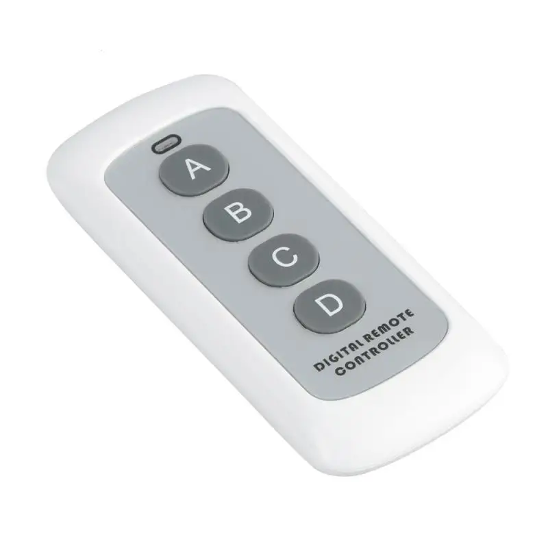 Universal 433MHz RF Remote Control 4 Channel Learning Code 1527 Transmitter Key Fob DC 12V Mini Wireless Garage Gate Opener S2 |