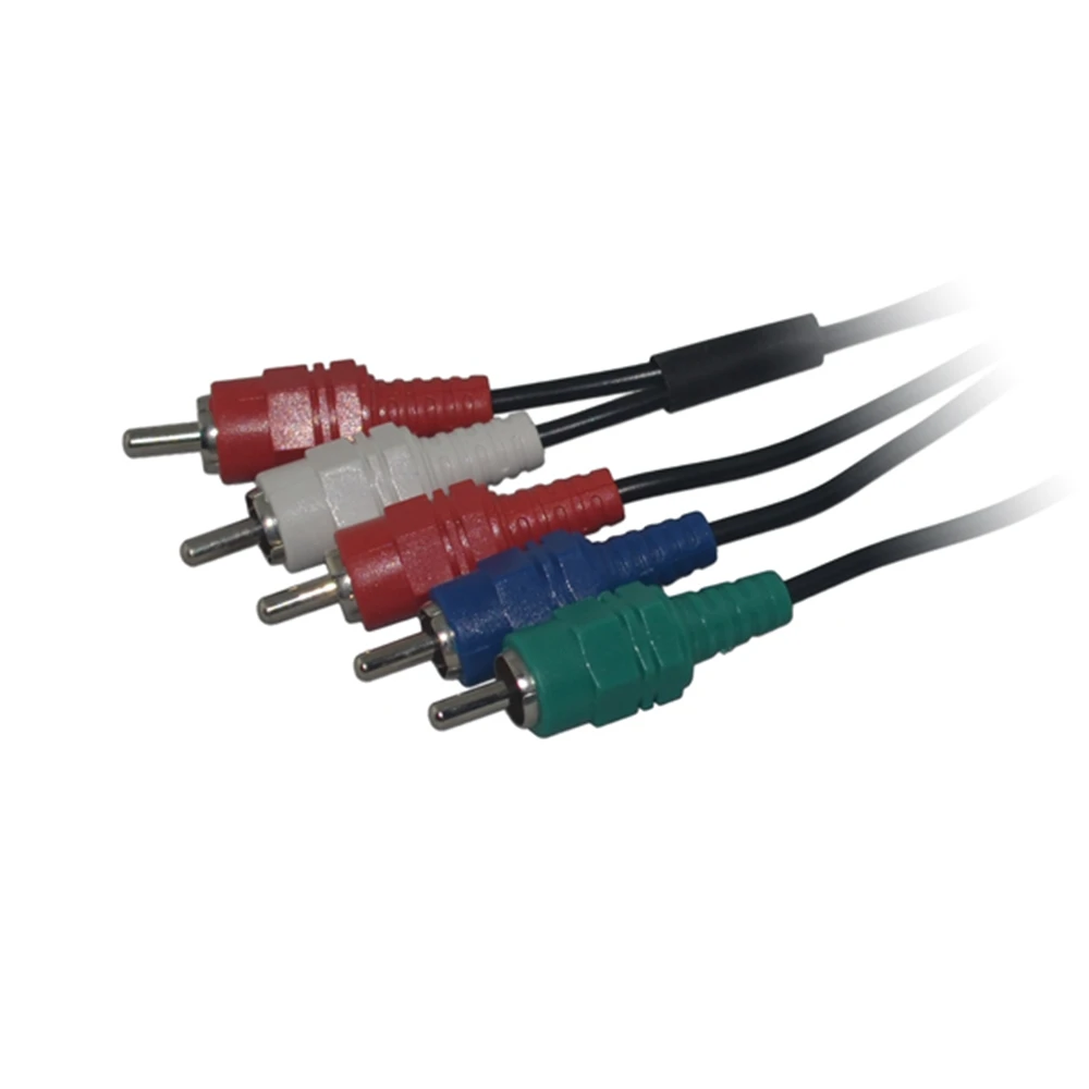 Кабель для аудио и видеокамер HD 5RCA Playstion 2 контроллера PS2|cable for|tv video cableps2 component cable |