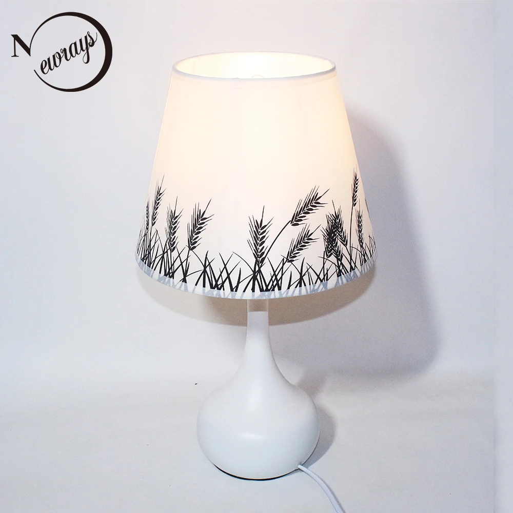 Современная металлическая настольная лампа с защитой глаз винтажная