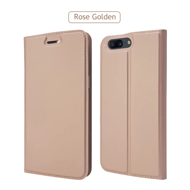 Rose gold ZROTEVE чехол для Oneplus 6 T 5T Чехол Флип-Бумажник кожаный чехол для One Plus 5 5T 6 T Чехол Флип Магнитный чехол Oneplus6 T чехол s - Цвет: Rose gold