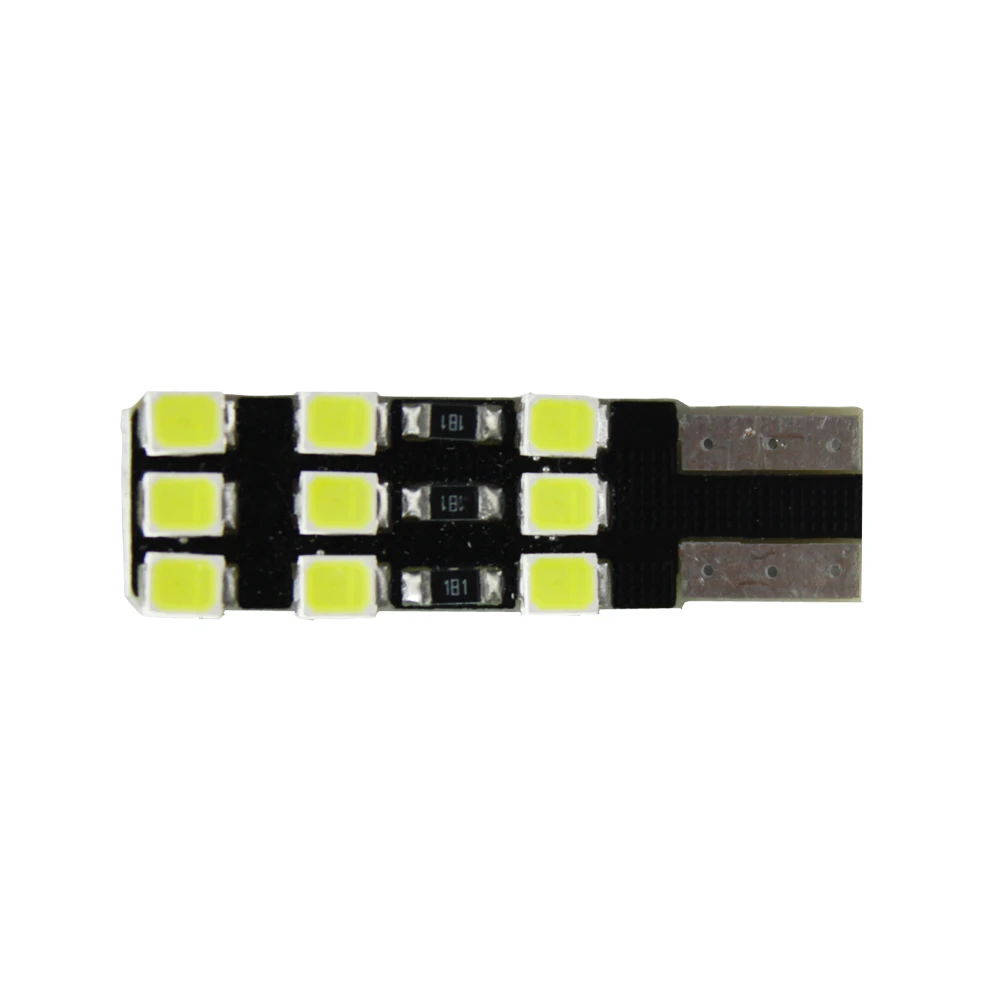 200 шт. белый Can bus без Ошибок T10 W5W 18 светодиодный светильник 3528/1210 SMD для вождения