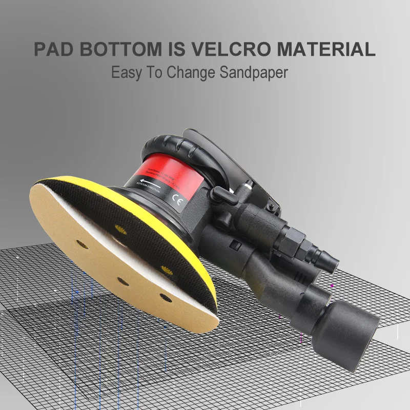 Пневматические инструменты орбитальный шлифовальный станок с переменной