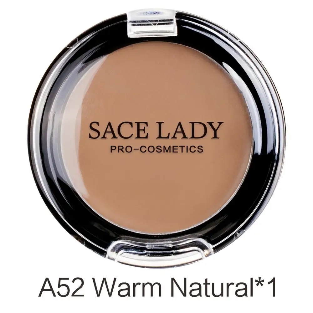 04 Warm Natural SACE LADY, полное покрытие, консилер, крем для лица, макияж, водостойкая Тональная основа для лица, контур, макияж, Корректор пор, косметика для глаз - Цвет: 04 Warm Natural