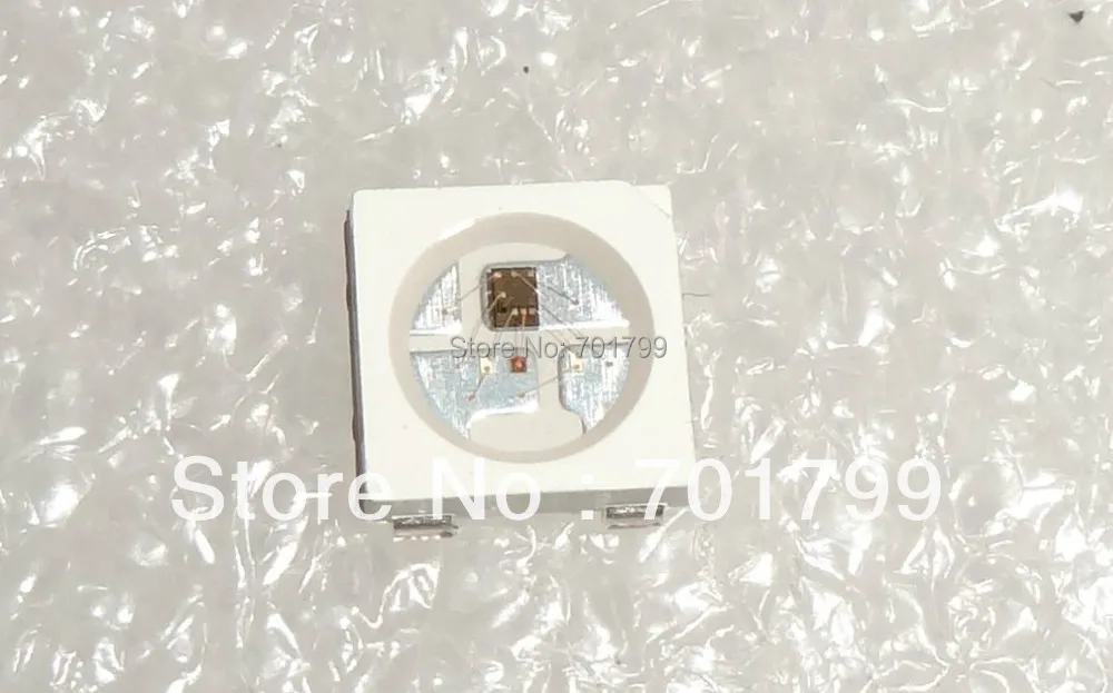 1000 шт. WS2812B4 контакта Светодиодный 5050 SMD RGB со встроенной микросхемой WS2811 внутри|led