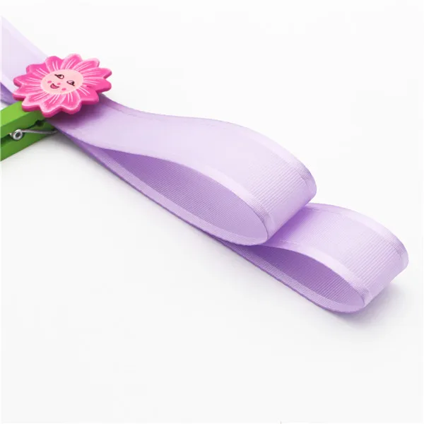 Light Purple 5y 5y/6y 25 мм корсажные ленты из полиэстера, бант, ручная упаковка, аксессуары для рукоделия, лента для украшения свадебной вечеринки YS0708 - Цвет: Light Purple 5y