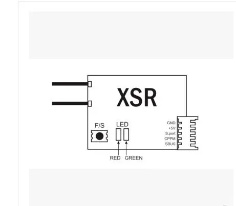 Новый FrSky XSR 2 4 ГГц 16CH приемник ACCST w/ S-Bus &amp CPPM особенно для мини-мультикоптера Дрон