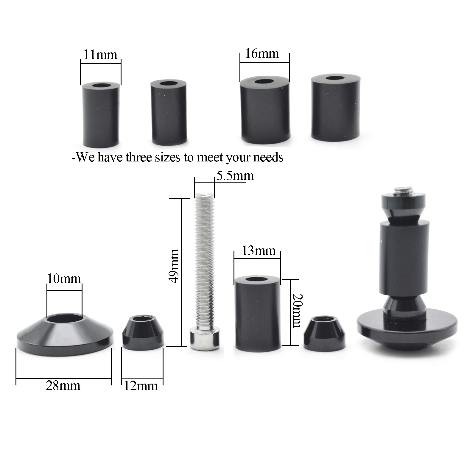 Универсальные ручки для мотоциклов с ЧПУ рулевые наконечники руля BMW R NINE T Honda msx 125