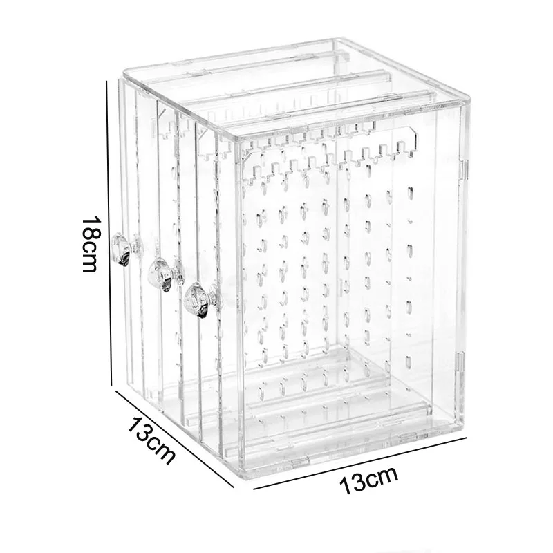 Серьги ожерелье кольцо держатель для хранения Макияж Органайзер коробка для хранения ювелирных изделий контейнер Серьги Дисплей Подставка для хранения стойки чехол