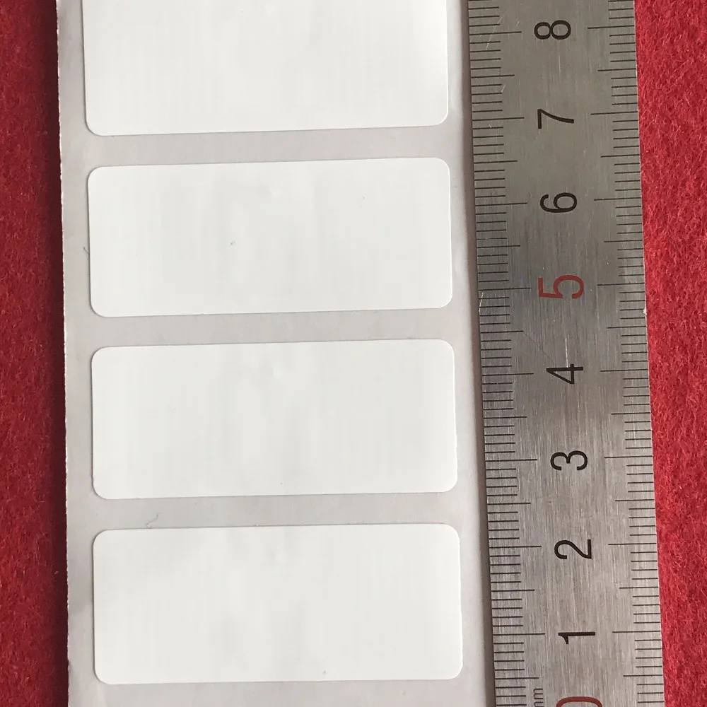 Impinj MR6 chip PP synthetic paper sticker AR61F UHF RFID electronic tag 43*18mm 1000pcs/Lot | Безопасность и защита