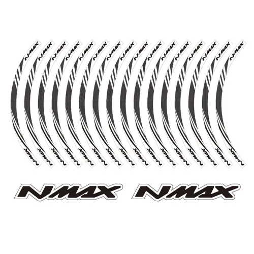 KODASKIN 2D колесико принтера обод эмблема наклейка для Yamaha NMAX NMAX125 NMAX155 - Название цвета: Зеленый