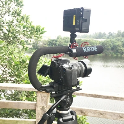 Ulanzi U Grip стойка для трех вспышек Видео действие стабилизации ручка Rig iPhone 8 X GoPro
