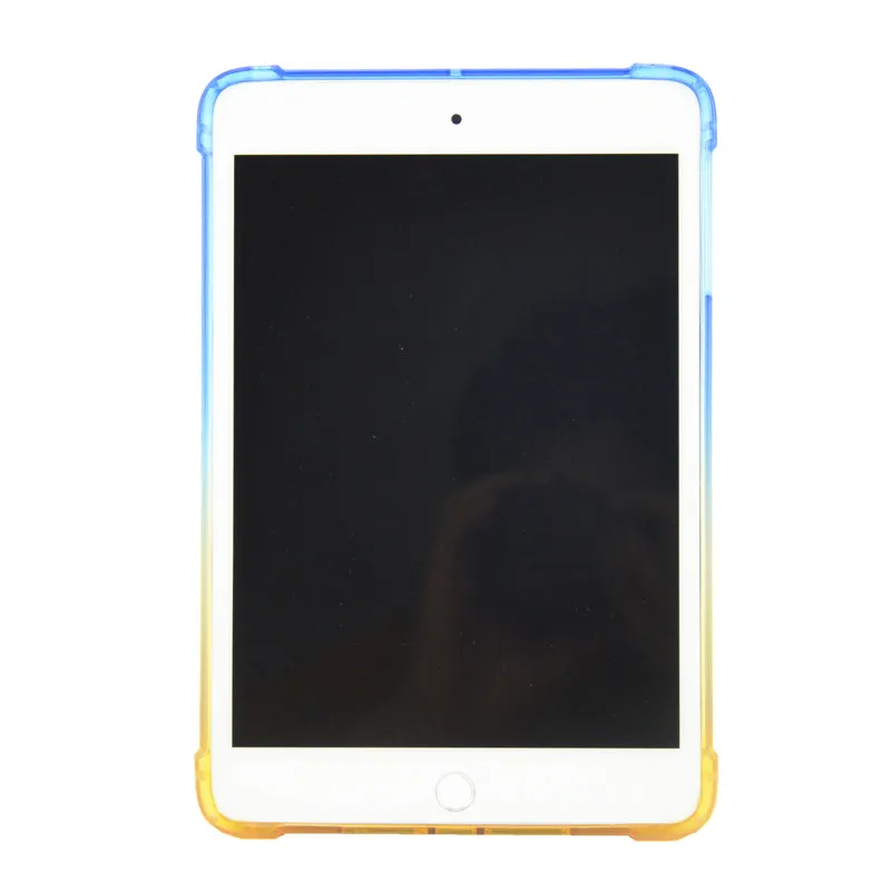 Силиконовый для iPad Mini 1 2 3 4 5 Чехол Мягкий ТПУ прозрачный защитный чехол для iPad 7,9 дюймов с подушками безопасности