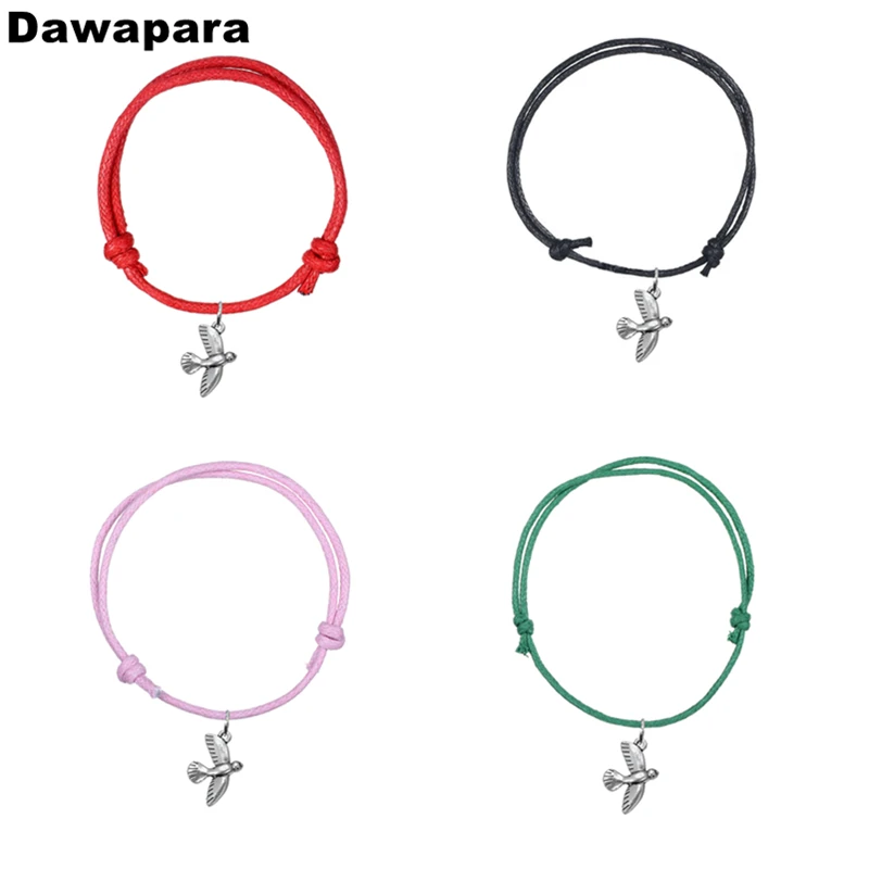 Винтажный браслет с подвеской в виде летучей птицы винтажный ручной работы