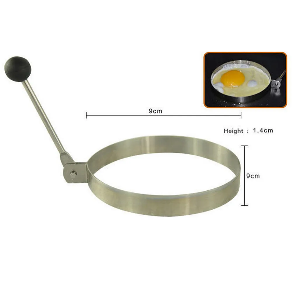 1 шт Нержавеющая сталь омлет Egg Roll острее плесень Яйцо Блин Кольцо Плесень формы