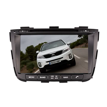 4G+ 64G android 9,0 автомобильный dvd для kia sorento 2013 Автомобильный Радио gps навигация с рулевым колесом Управление камерой магнитофон